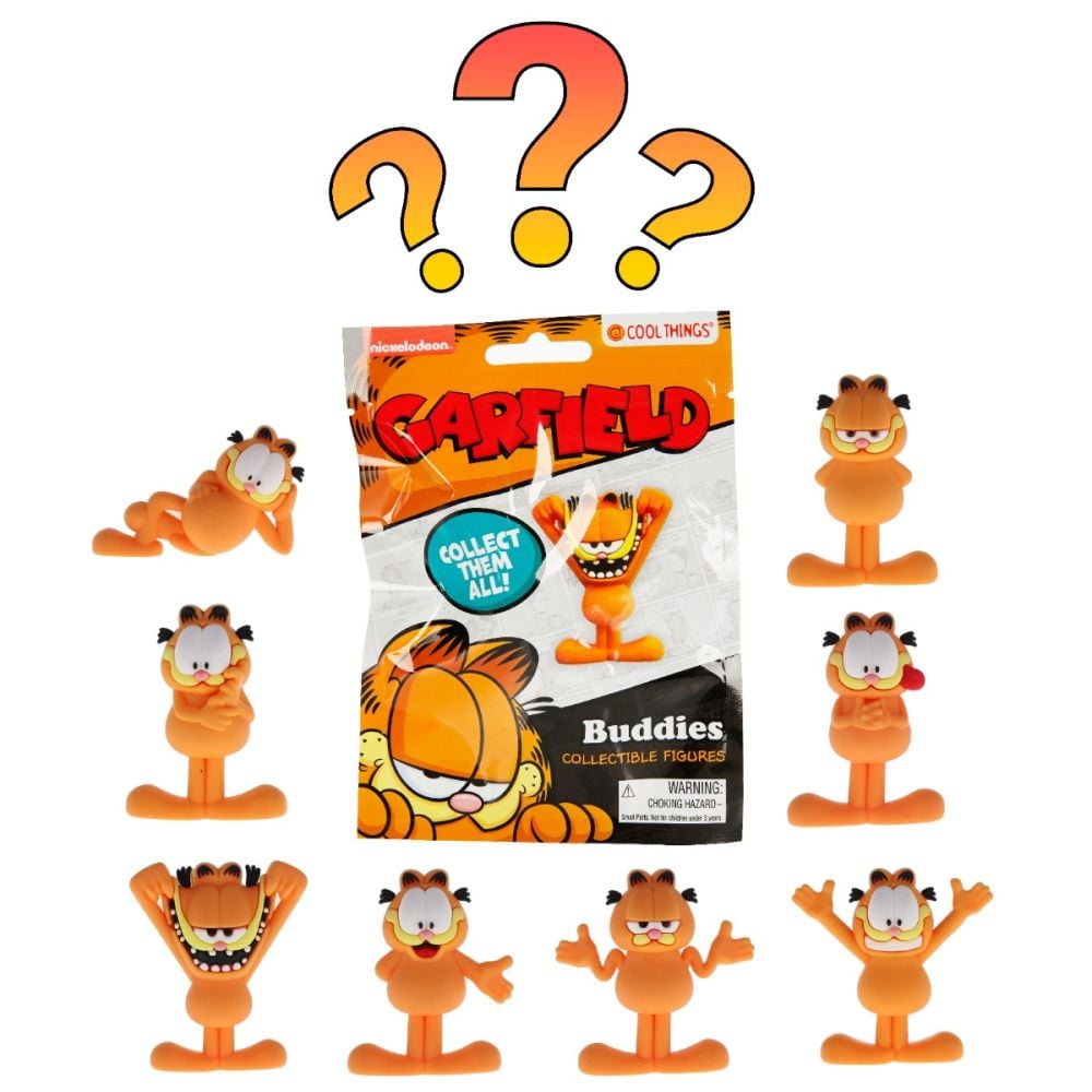 Фигурка изненада 3D, Cool Things, Garfield Buddies