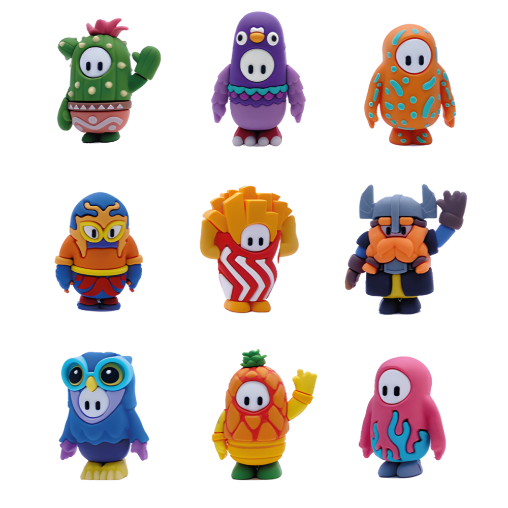 Фигурка за колекция 3D, Cool Things, Fall Guys S1