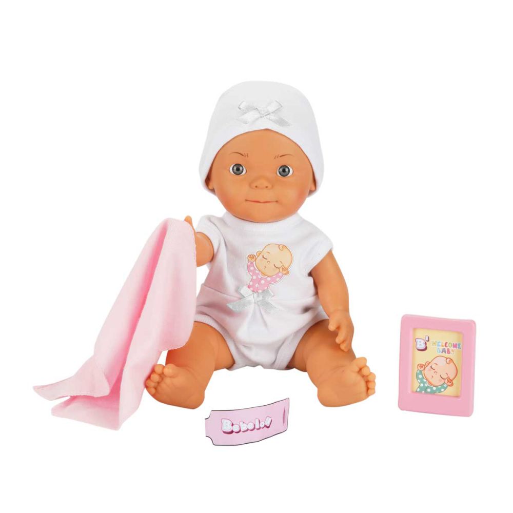 Кукла Бебе, Bebelou, Dollzn More, Добре дошъл, 30 см, Розова