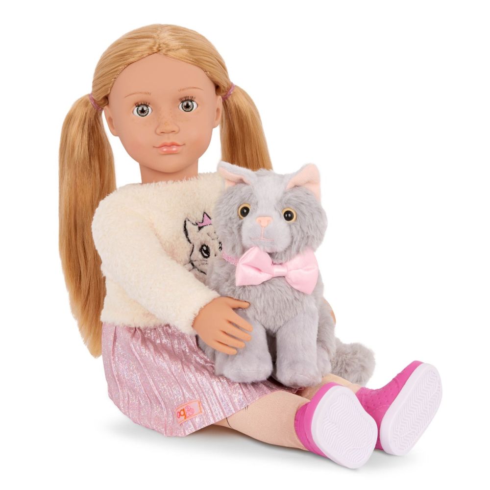 Кукла Шийла с котенцето Сами, Our Generation, 46 см