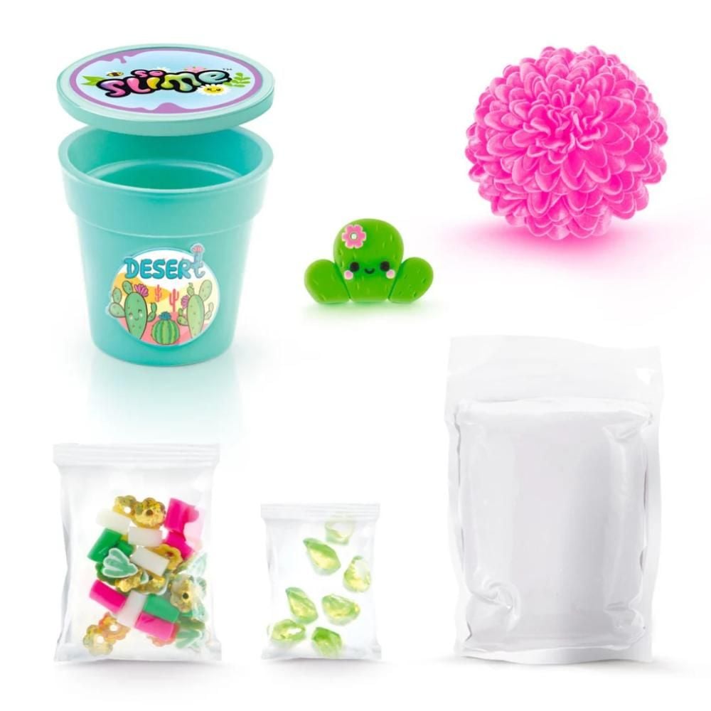 Комплект за създаване на слайм, So Slime DIY, Flower 1 Pot