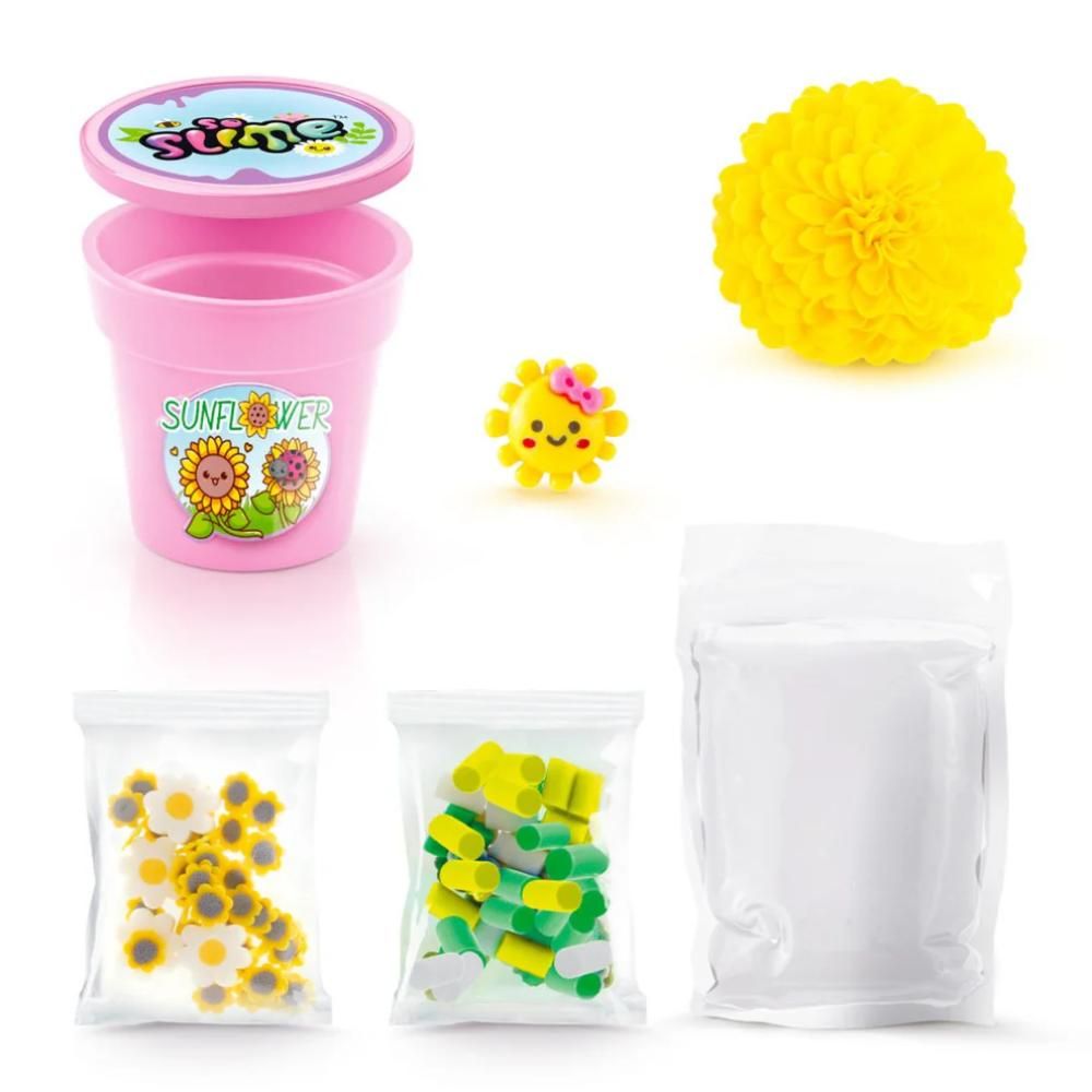 Комплект за създаване на слайм, So Slime DIY, Flower 1 Pot