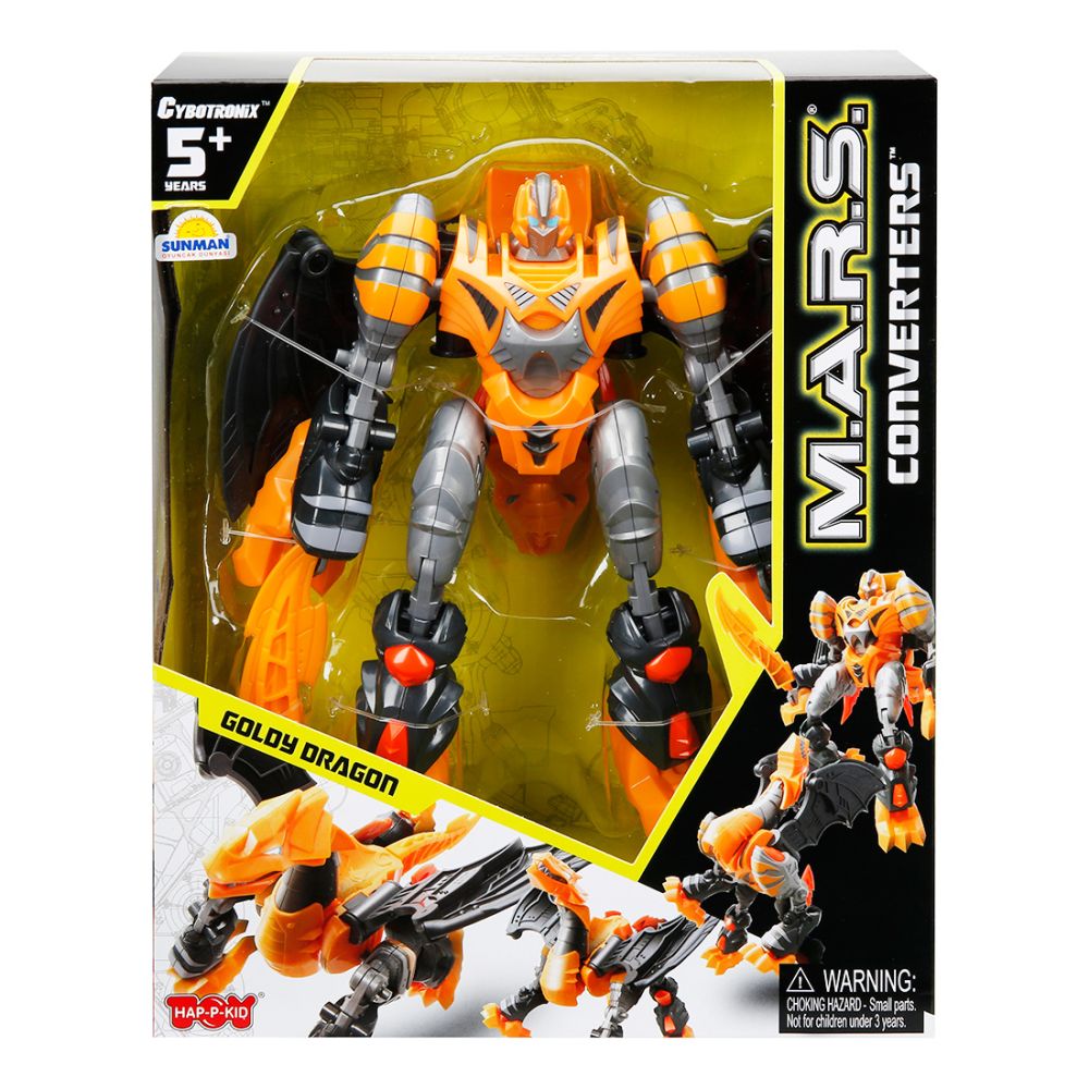 Трансформиращ се робот, Happy Kid, M.A.R.S. Goldy Dragon