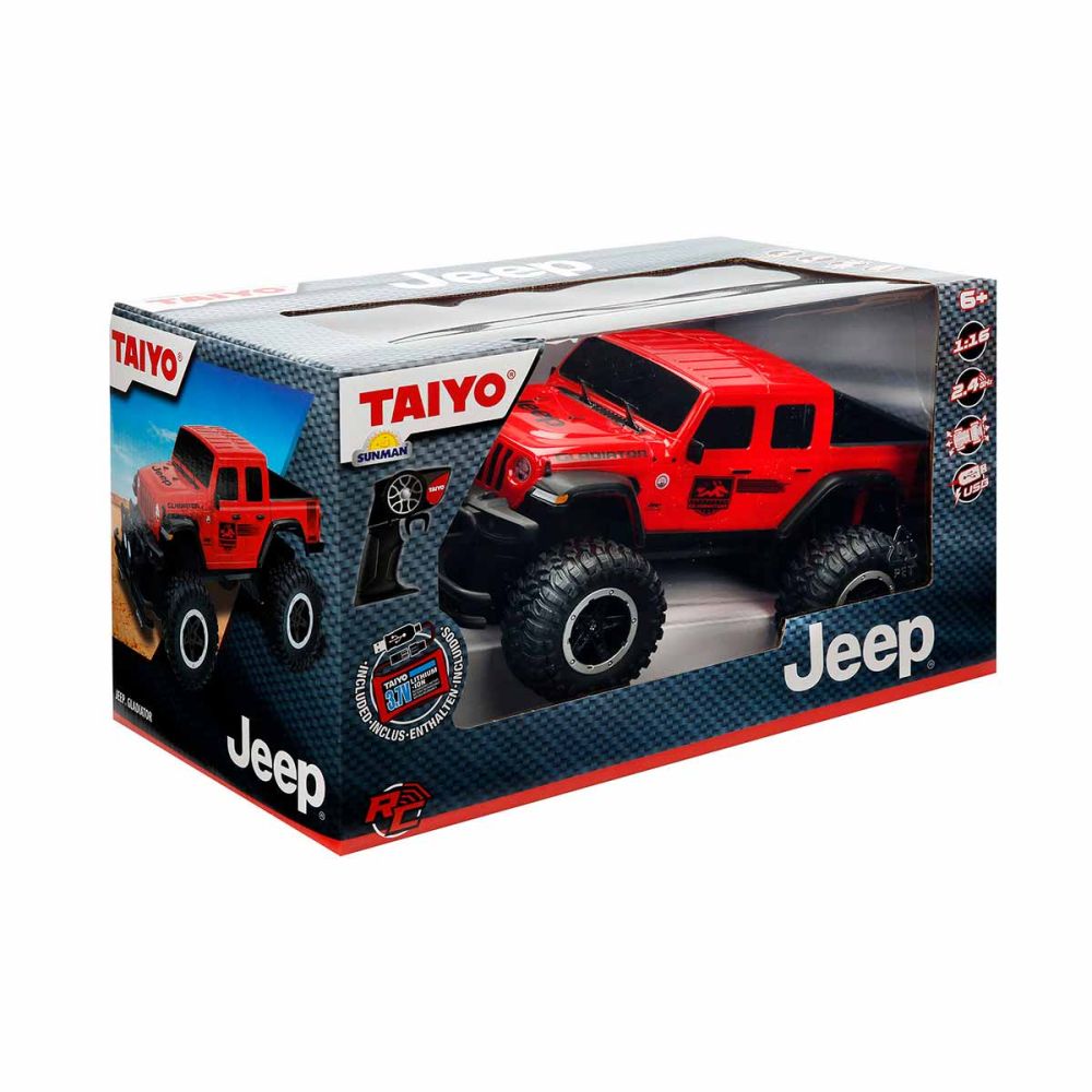 Офроуд количка с дистанционно управление, Taiyo, Jeep Gladiator HR, 1:16