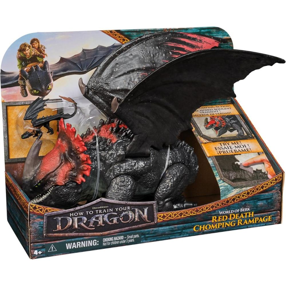 Фигурка дракон, DreamWorks Dragons, Red Death Chomping Ramoage, 6072650