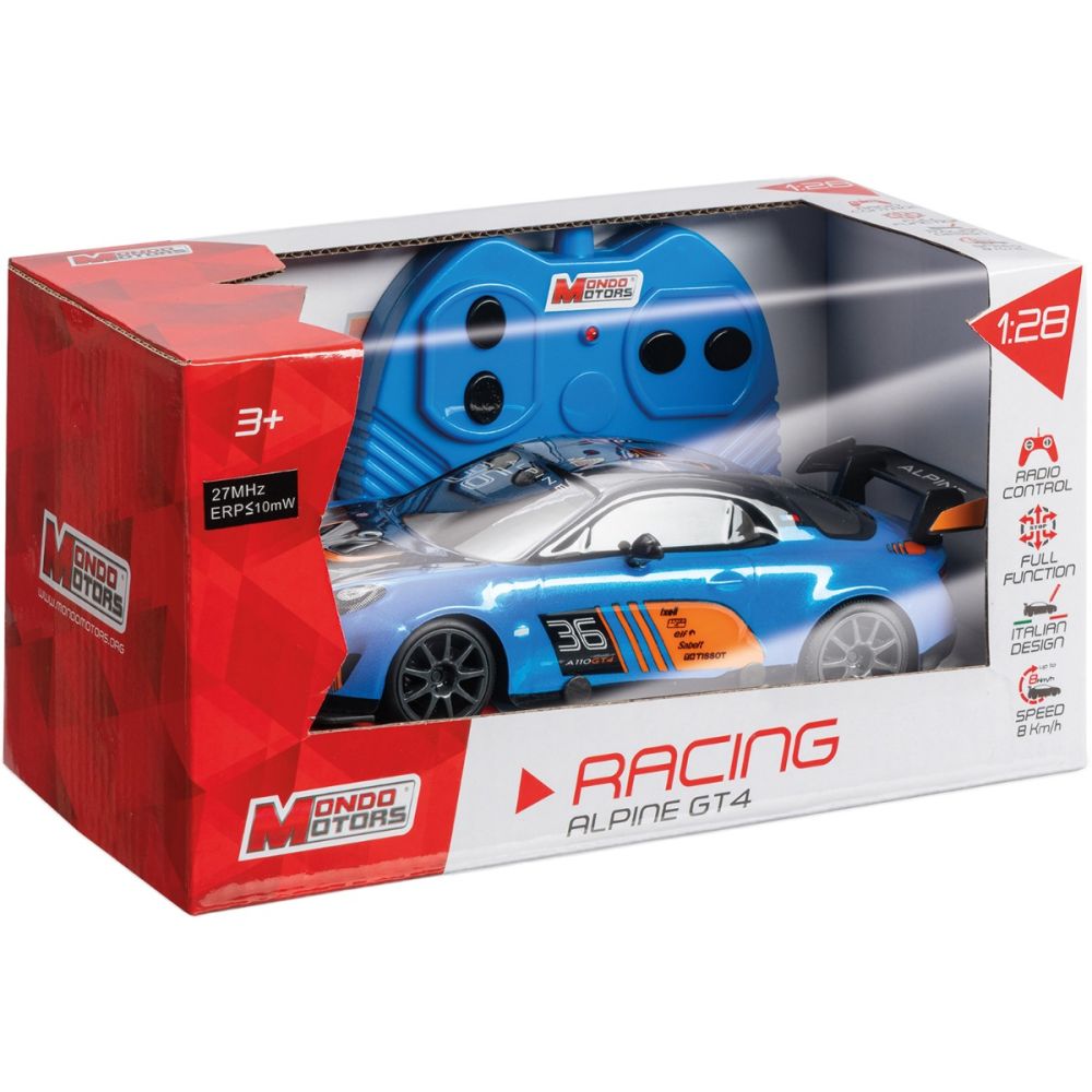 Кола с дистанционно Renault Alpine GT4, 1:28