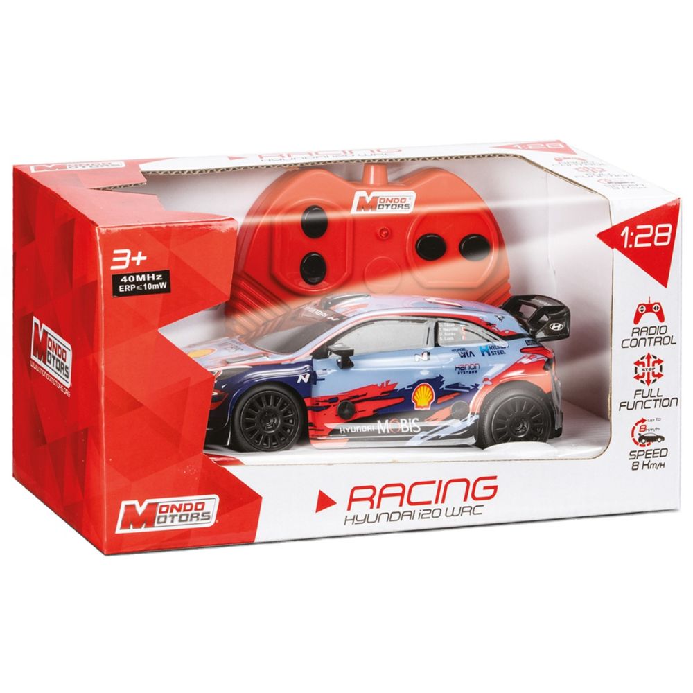 Кола с дистанционно Hyundai i20 WRC, 1:28