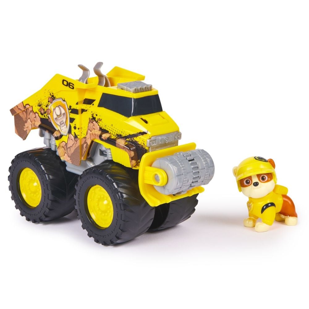Количка с фигурка, Paw Patrol, Rescue Wheels Bulldozer, Rubble, 20145822