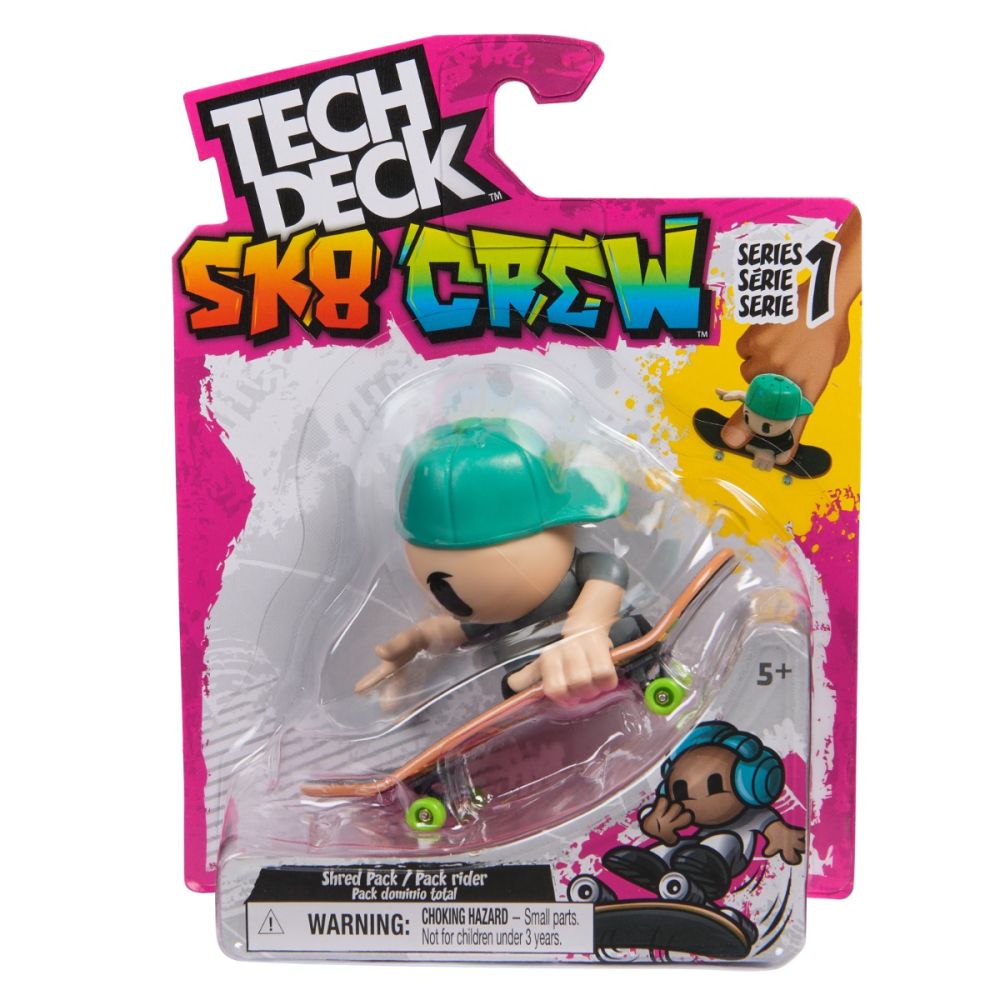 Комплект мини скейтборд с фигурка, Tech Deck, 20148753