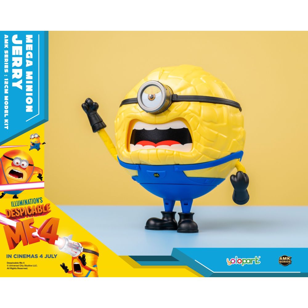 Фигурка Despicable Me 4, AMK Series, Mega Minion Jerry, 12 см