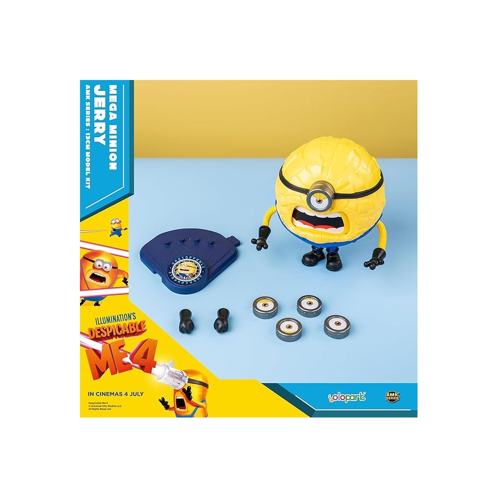 Фигурка Despicable Me 4, AMK Series, Mega Minion Jerry, 12 см