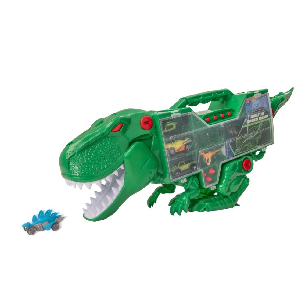 Транспортьор Т-Рекс с колички и фигурки, Teamsterz Beast Machines