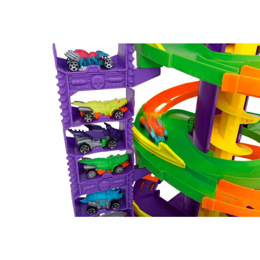 Комплект за игра с количка, Teamsterz Beast Machines, Cobra Carnage, 70 см