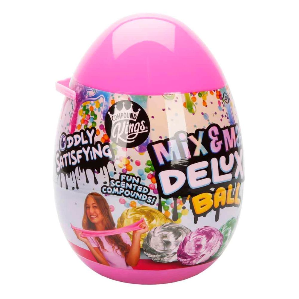 Комплект слайм Compound Kings, Mix and Mash, Deluxe Giant Egg Surprise