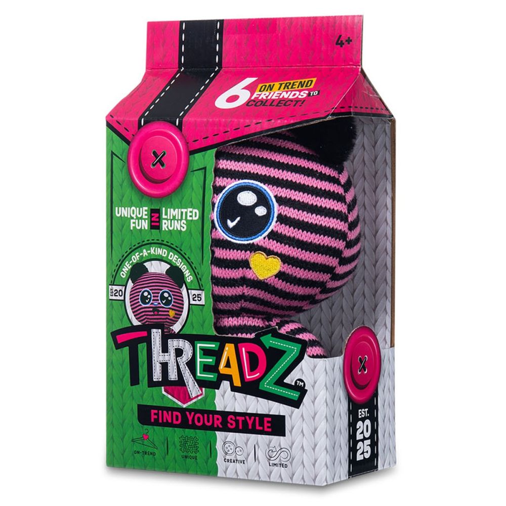 Плюшена играчка, Threadz, Find Your Style, Bear
