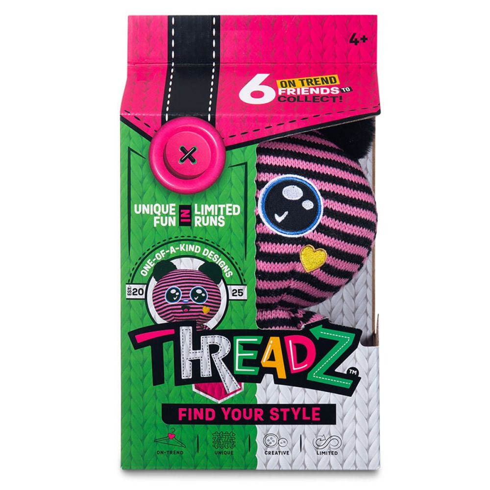 Плюшена играчка, Threadz, Find Your Style, Bear