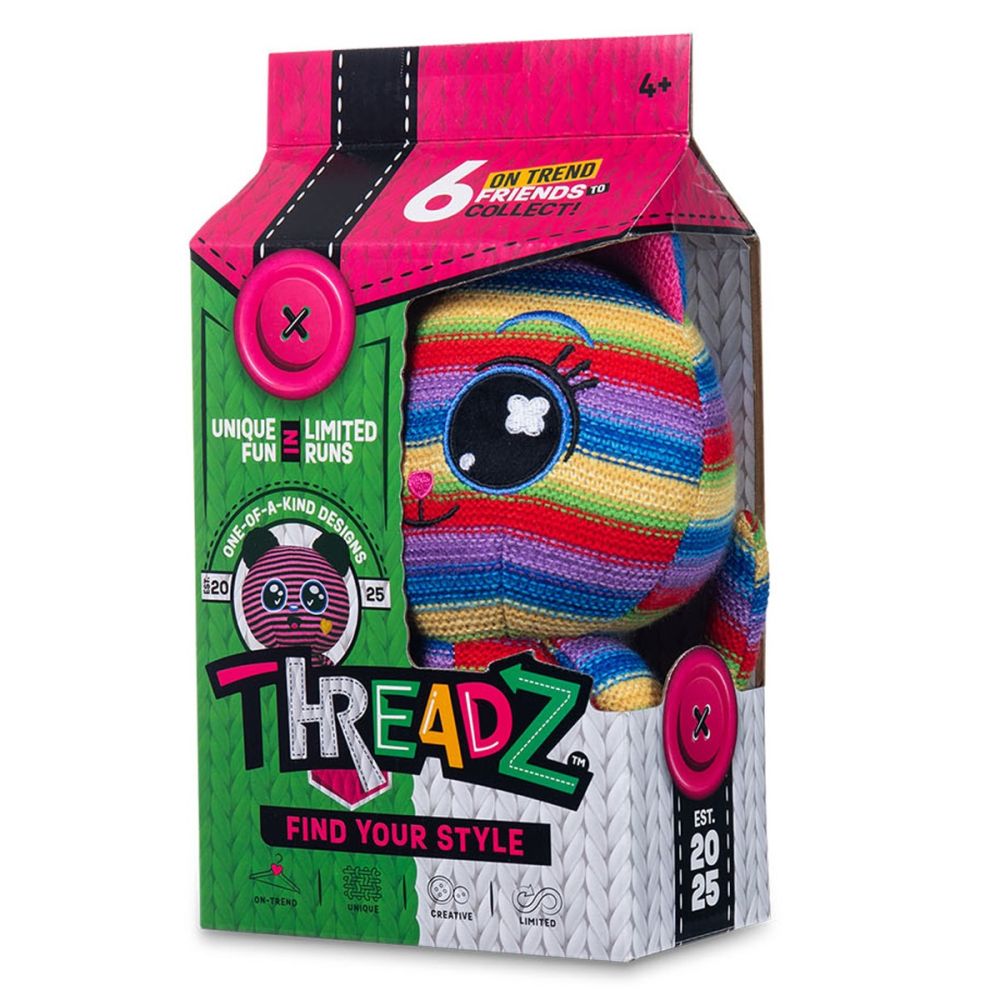 Плюшена играчка, Threadz, Find Your Style, Cat