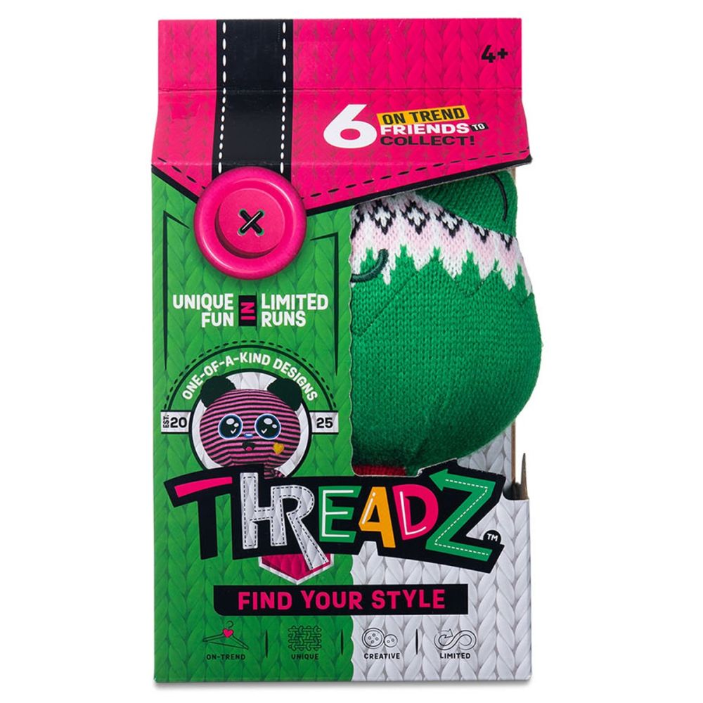 Плюшена играчка, Threadz, Find Your Style, Frog