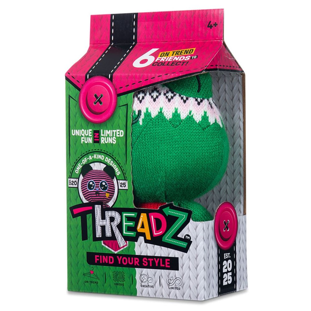 Плюшена играчка, Threadz, Find Your Style, Frog