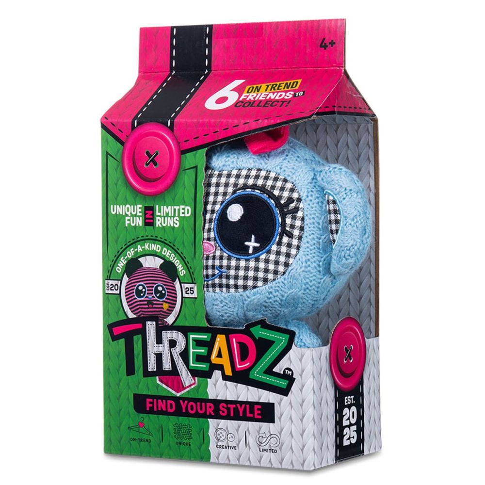 Плюшена играчка, Threadz, Find Your Style, Monkey
