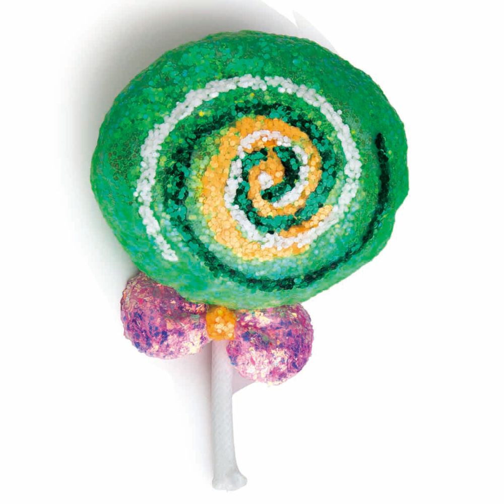 Творчески комплект с брокат Paulinda, Magic Glitter 3In1, Plush Brooch Design