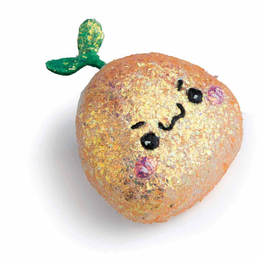 Творчески комплект с брокат Paulinda, Magic Glitter 3In1, Plush Brooch Design