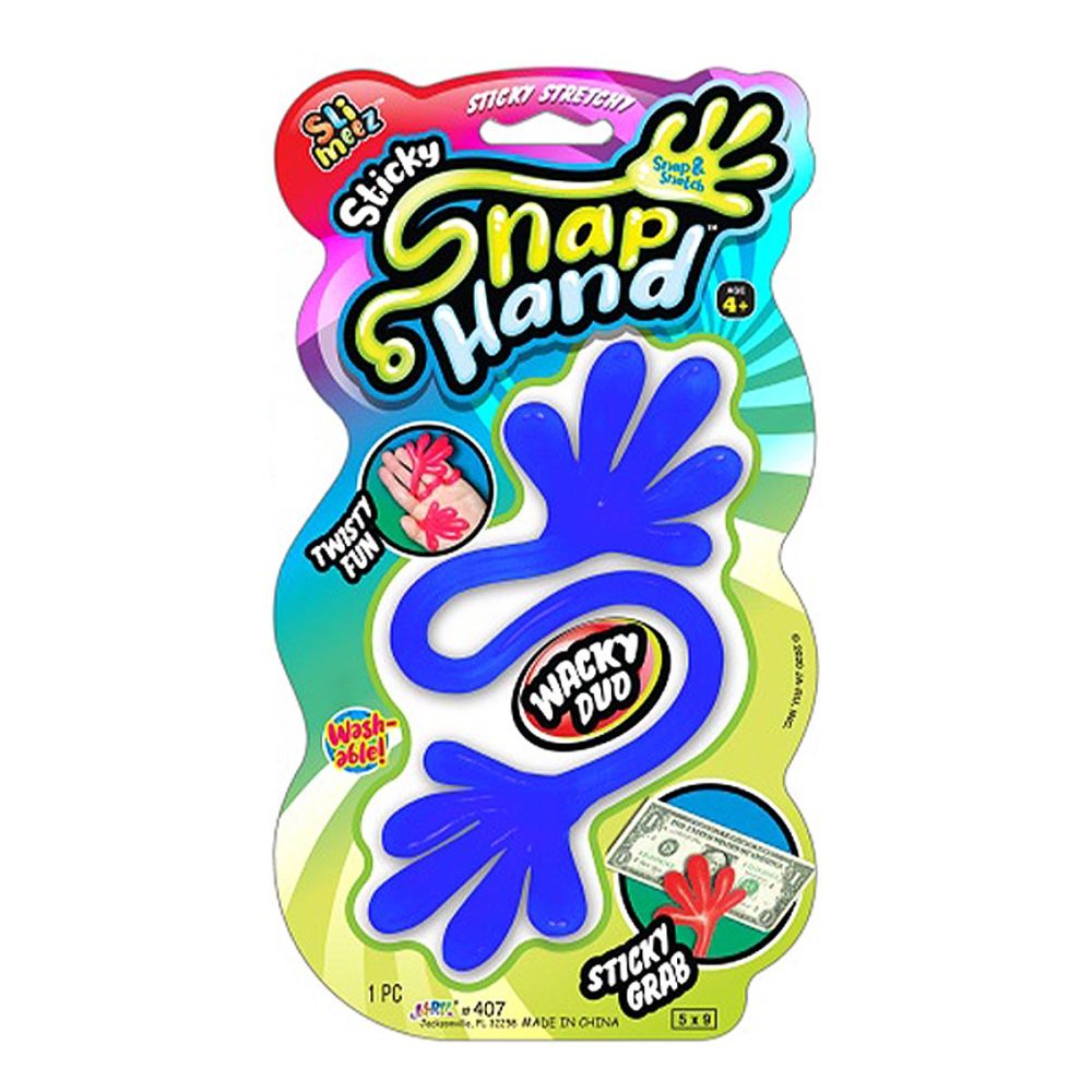Интерактивна играчка Jaru, Sticky Snap Hand, Wacky Duo, Многоцветна