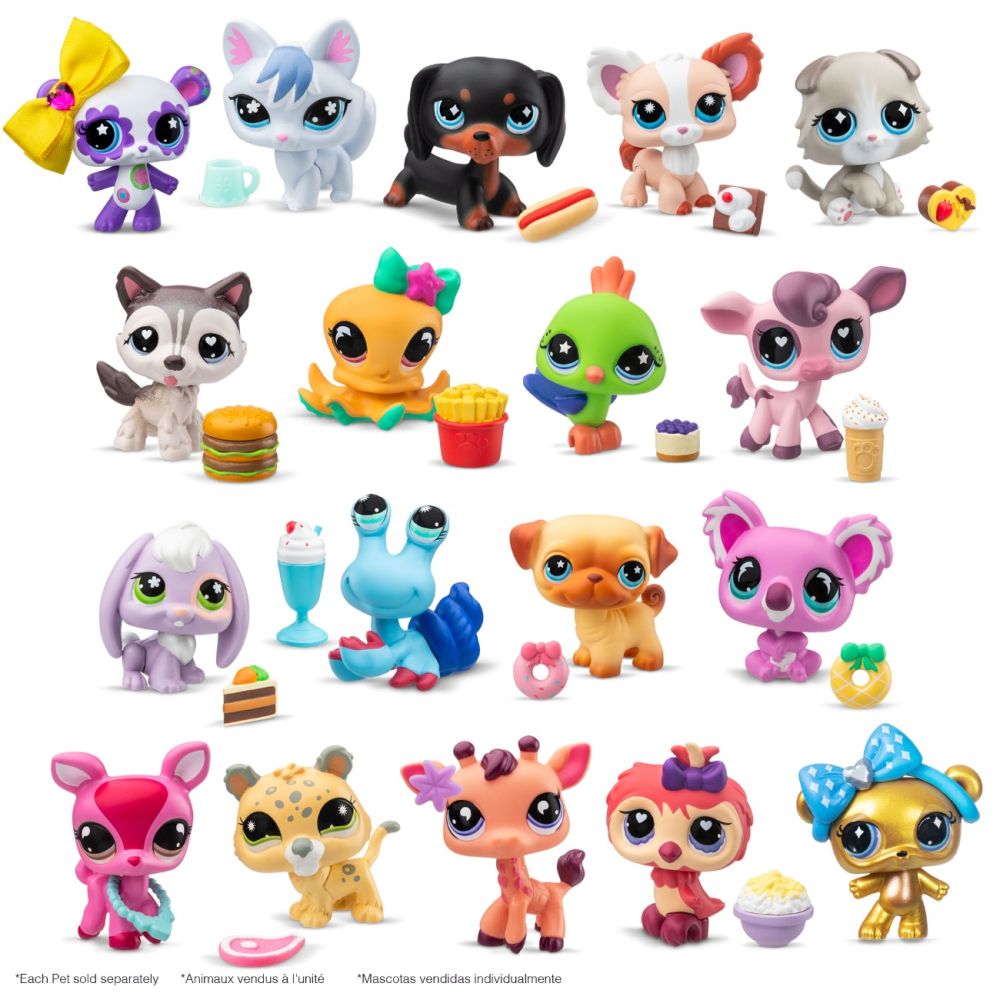 Комплект фигурка с аксесоар, Littlest Pet Shop, Pet Pals