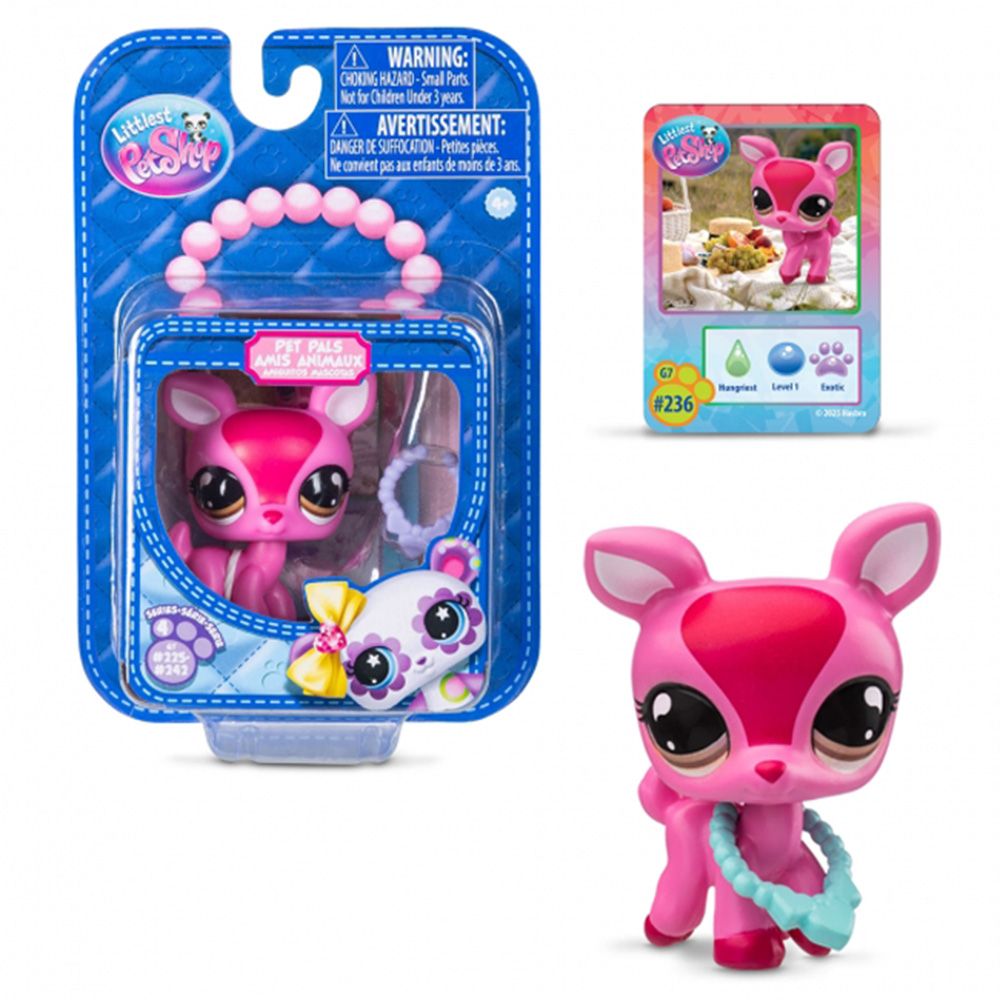 Комплект фигурка с аксесоар, Littlest Pet Shop, Pet Pals