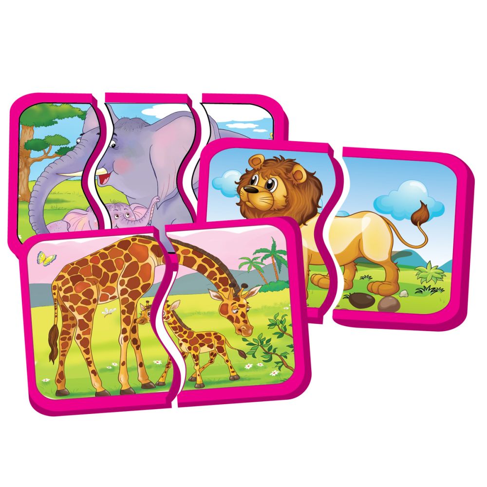 Образователна игра, Smile Games, Първи животни, 40 части