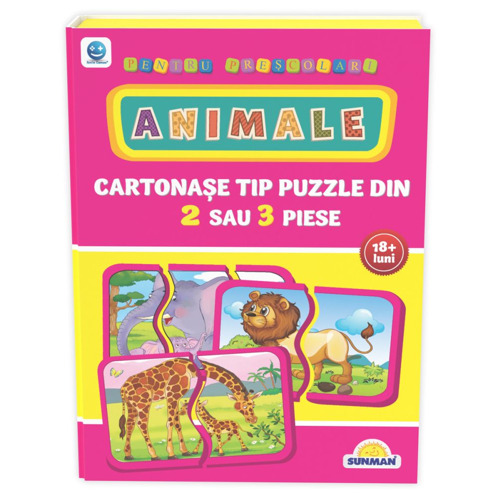Образователна игра, Smile Games, Първи животни, 40 части