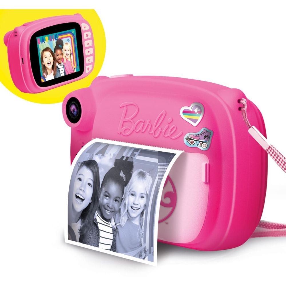 Фотоапарат за моментни снимки, Lisciani, Barbie