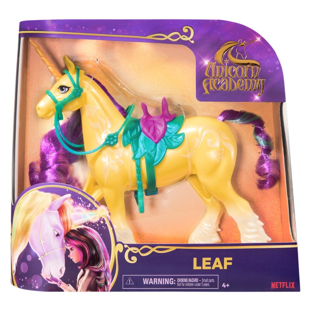 Фигурка еднорог с аксесоари, Unicorn Academy, Leaf, 20148950