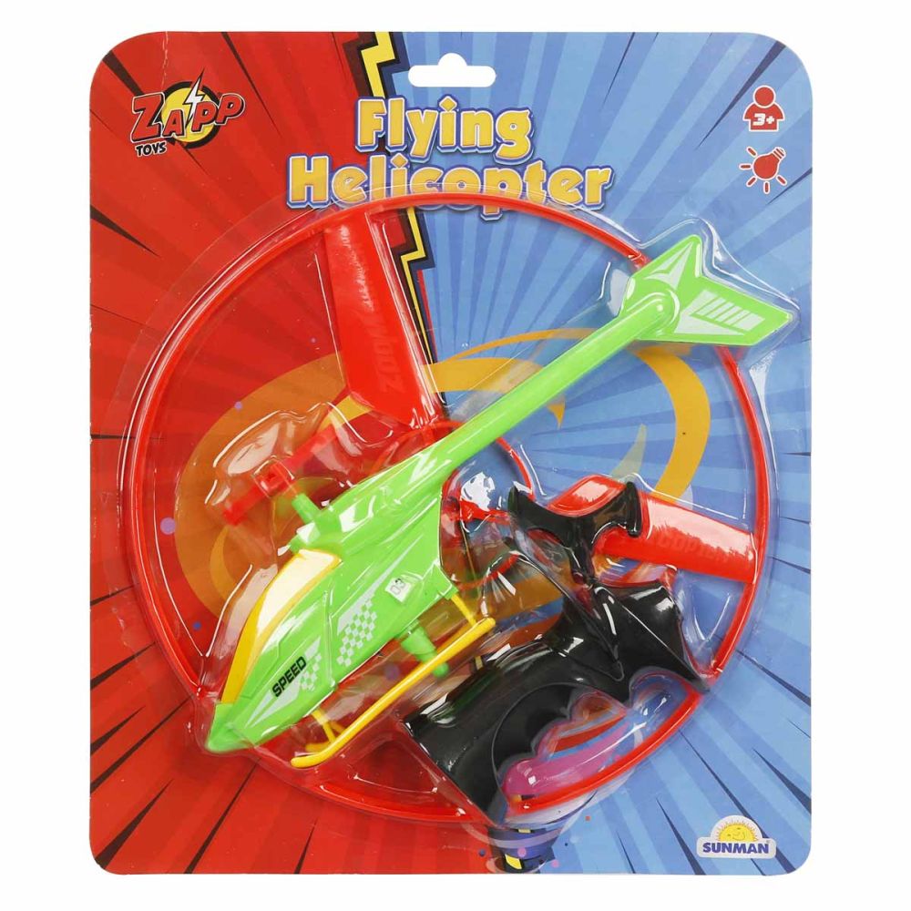 Хеликоптер със светлини, Zapp Toys, Оранжев Диск
