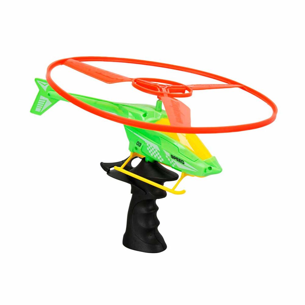 Хеликоптер със светлини, Zapp Toys, Оранжев Диск