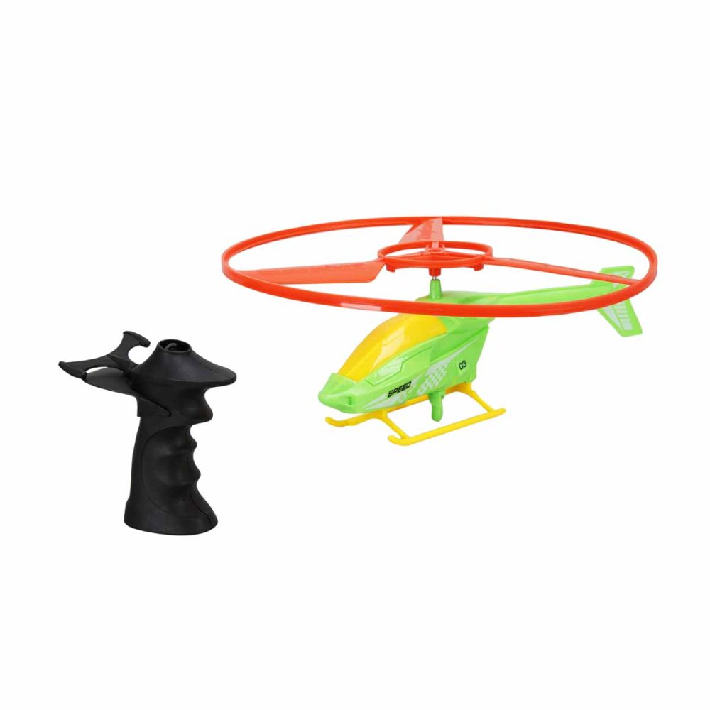 Хеликоптер със светлини, Zapp Toys, Оранжев Диск