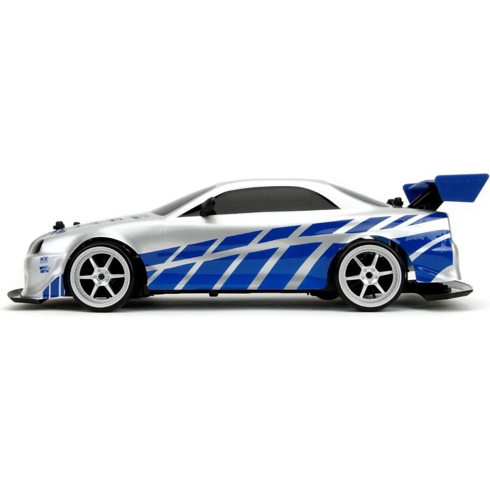 Количка с дистанционно, Jada, Fast And Furious, Nissan Skyline, 1:10