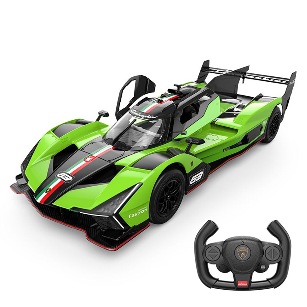 Количка с дистанционно управление, Rastar, Lamborghini SC 63, 1:14