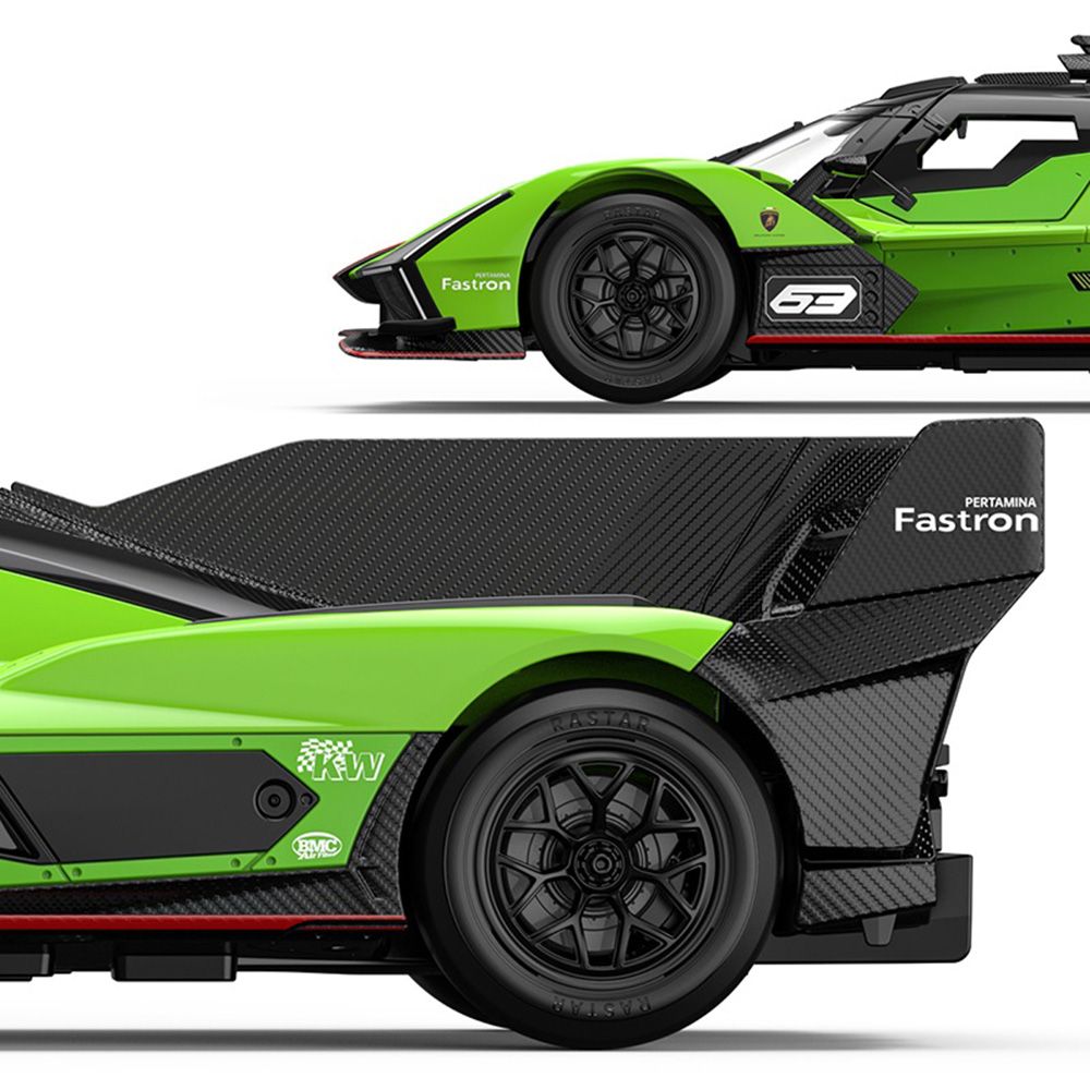 Количка с дистанционно управление, Rastar, Lamborghini SC 63, 1:14