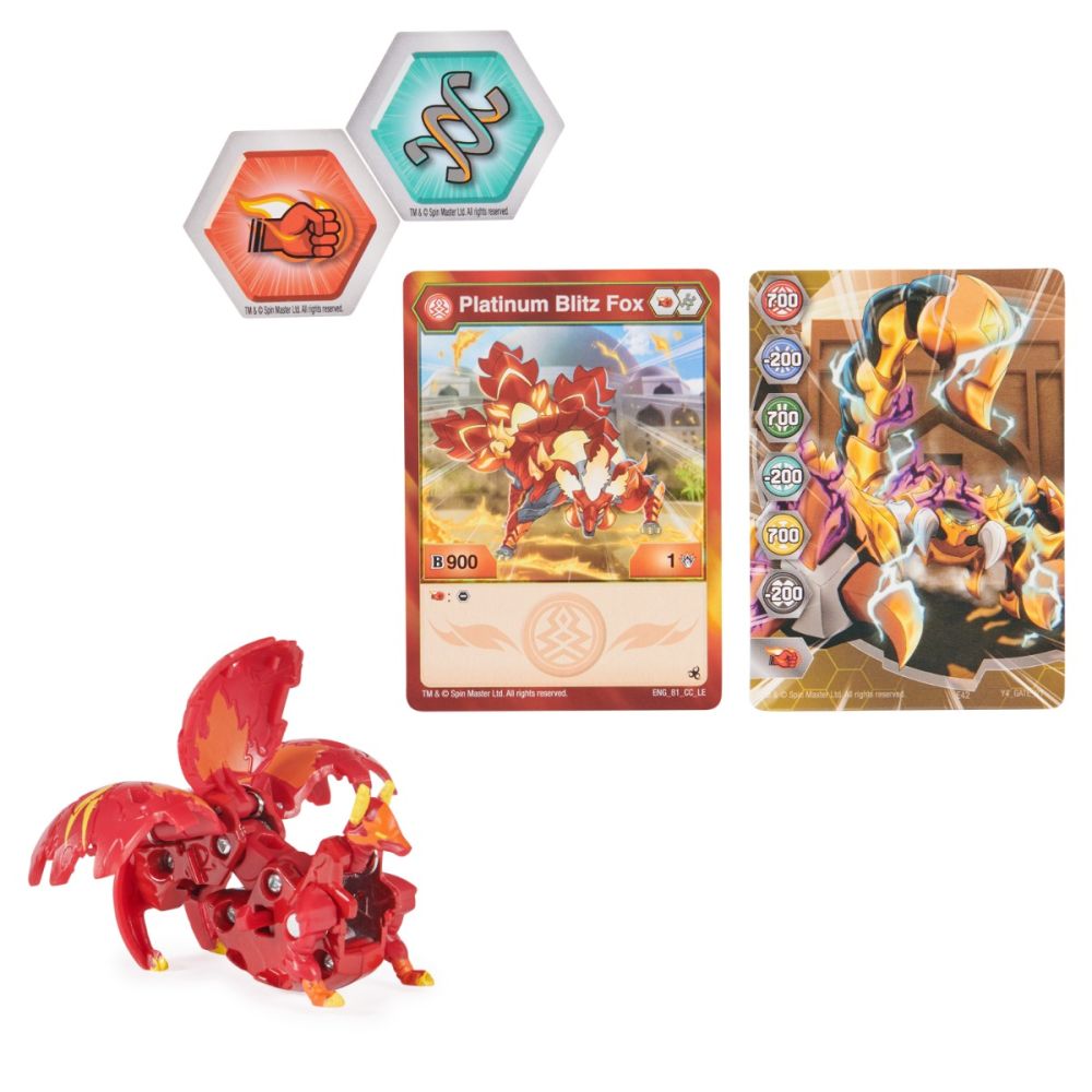 Фигурка Platinum Bakugan Legends, Blitz Fox, 20140305