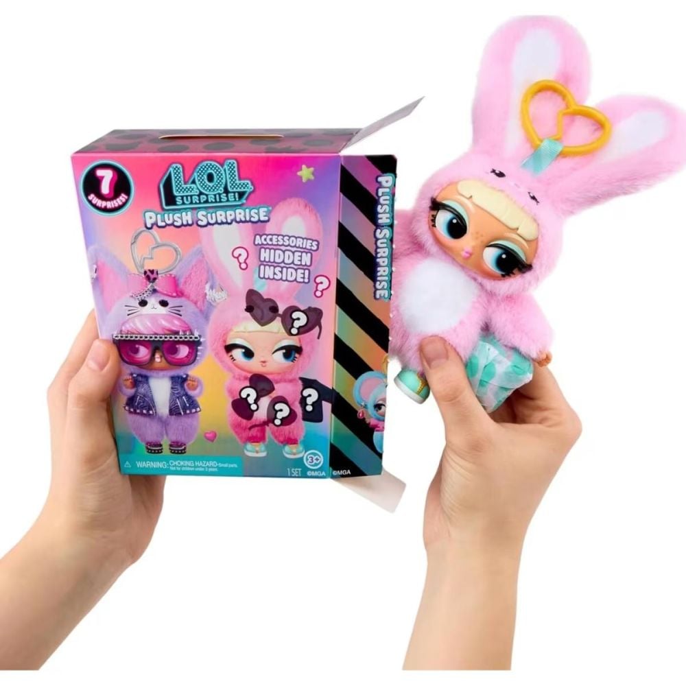 Кукла с аксесоари изненада, LOL Surprise, Plush Surprise, 249504EUC