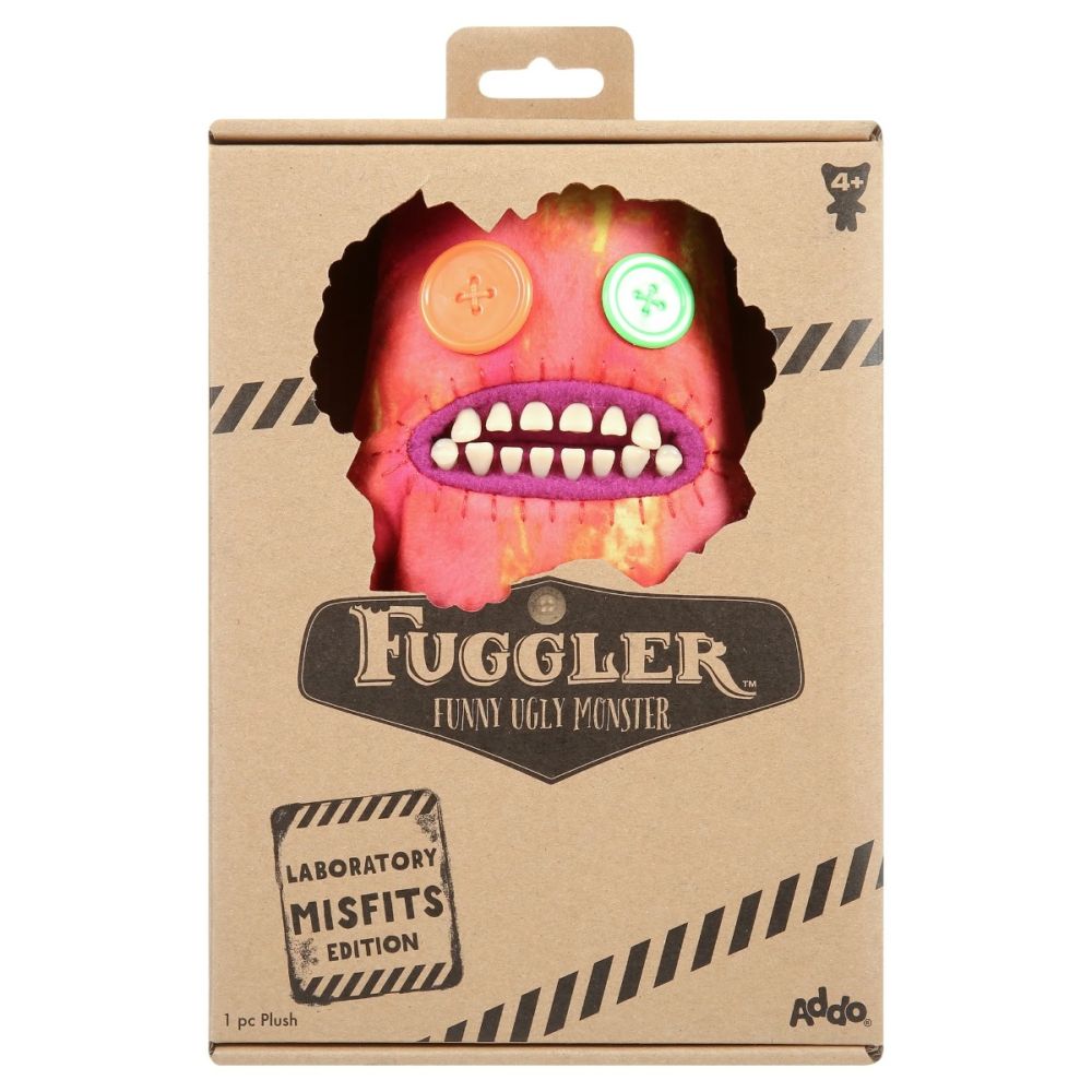 Плюшена играчка, Fuggler, Laboratory Misfits S1, Sasquoosh, 22 см