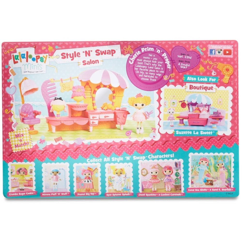 Комплект фигурка Lalaloopsy Minis Collection Style 'N' Swap - Салон