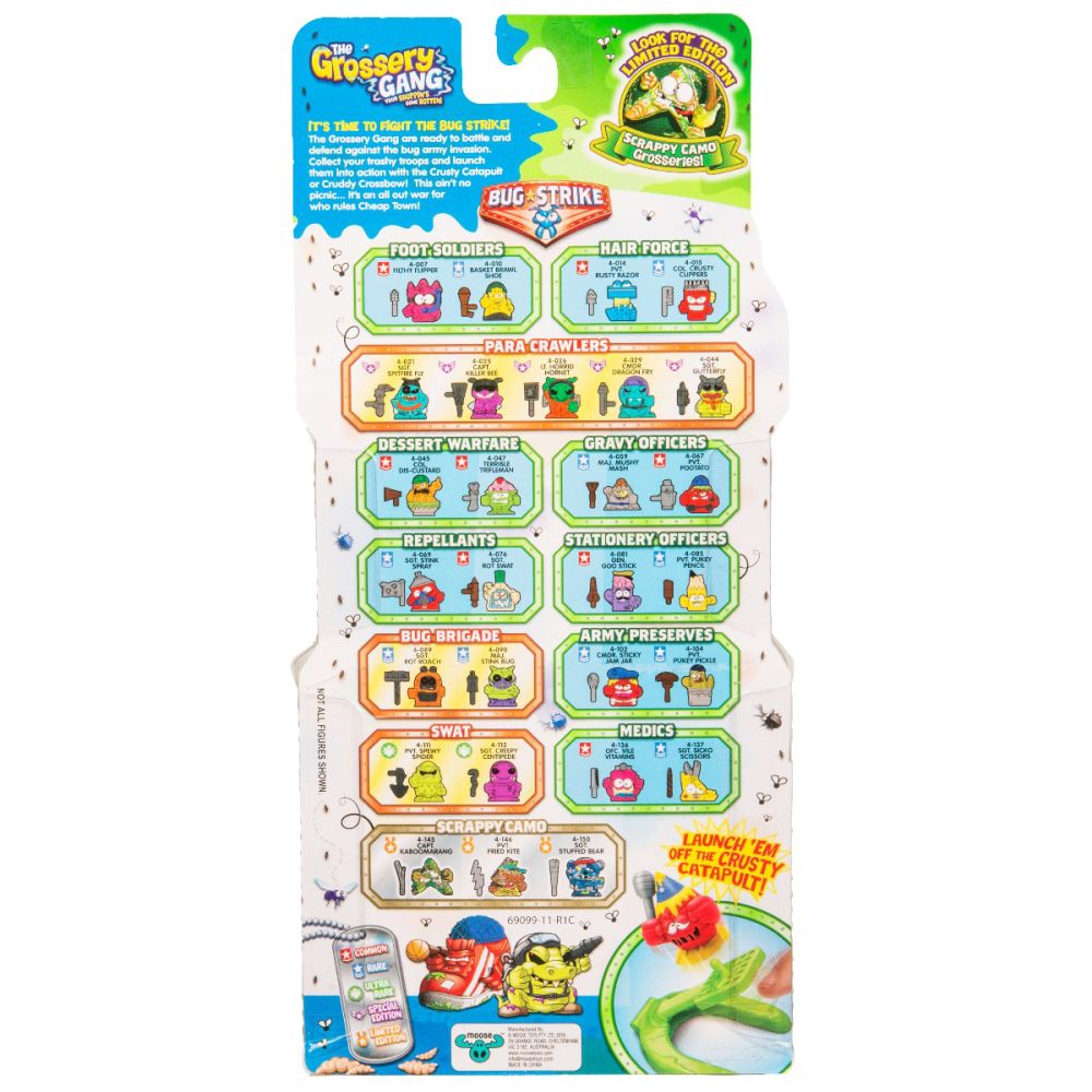 Комплект фигурки Grossery Gang (4 фигурки) - Сезон 4 69099TGG
