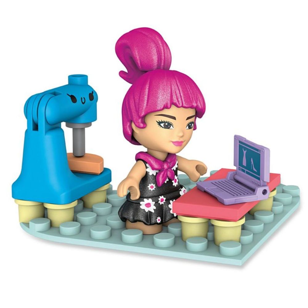 Комплект Megaconstrux, Barbie, You can be anything, Дизайнер, GWR23