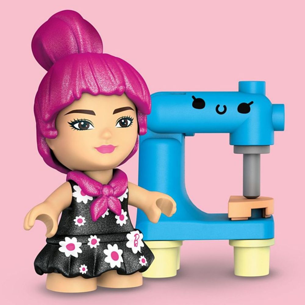 Комплект Megaconstrux, Barbie, You can be anything, Дизайнер, GWR23