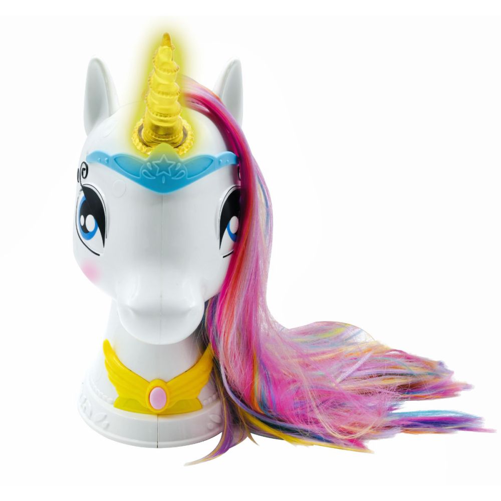 Интерактивна играчка, Lexibook, Styling Head Unicorn с аксесоари