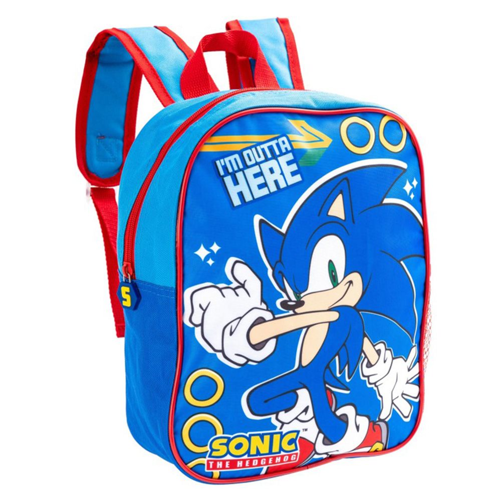 Мини раница за детска градина, Sonic the Hedgehog, Gaming