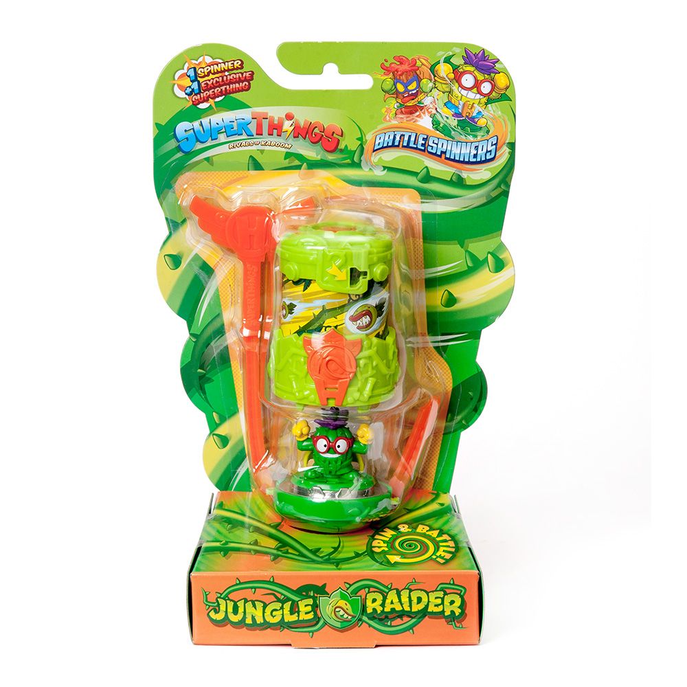 Фигура с Battle Spinners, SuperTings, Jungle Raider