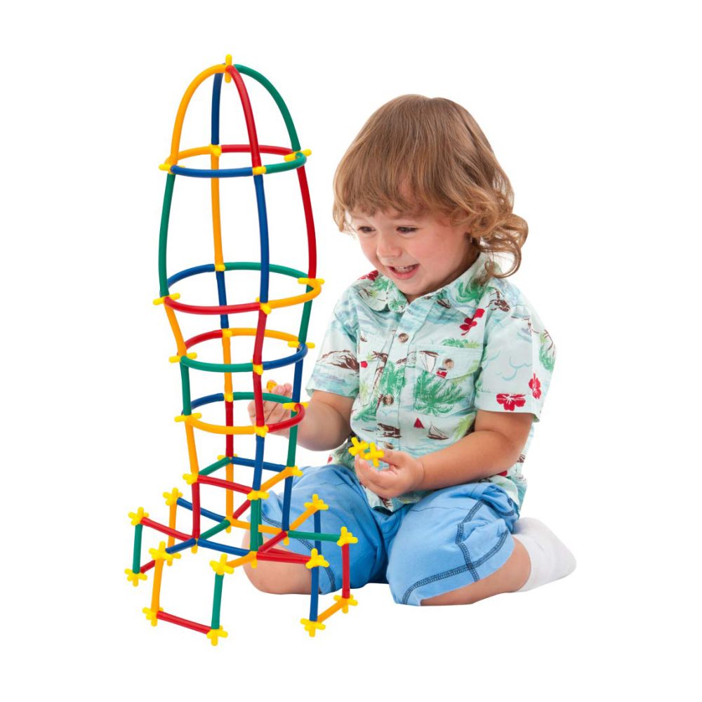 Комплект за игра с пръчки, Dede, Super Bamboo Sticks, 300 части
